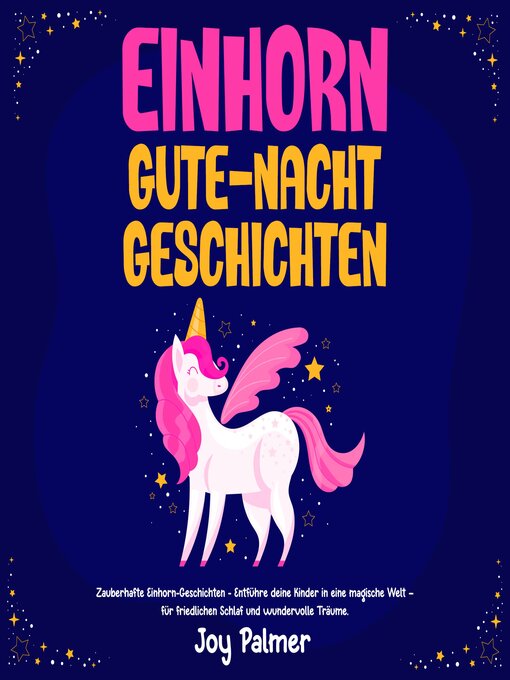 Title details for Einhorn-Gute-Nacht-Geschichten by Joy Palmer - Available